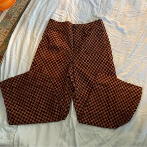 Maeve by Anthropologie Checkered Colette Pants